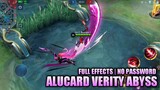 SCRIPT SKIN ALUCARD VERITY ABYSS FULL EFFECTS VOICE NO PASSWORD - MOBILE LEGENDS