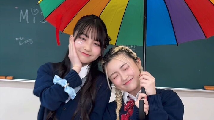 【PG】🩵❤️Tantangan Tari XG "IN THE RAIN"☔️