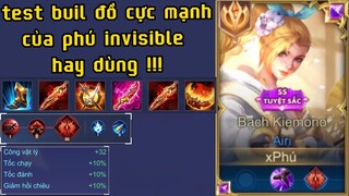 Phú invisible - Share Buil Đồ + Ngọc + Phù Hiệu Mạnh Nhất Tôi Hay Dùng.