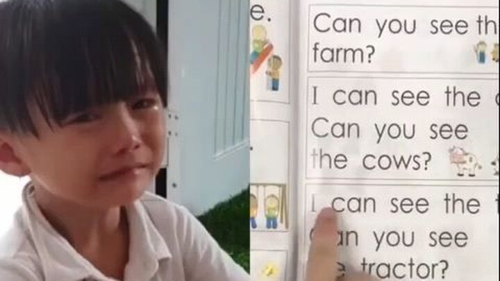 kid crying