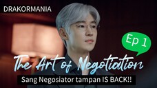 Tampil dengan Rambut Putihnya! Sang Negosiator tampan kembali beraksi 😱 Kali ini perusahaan mana?¿?
