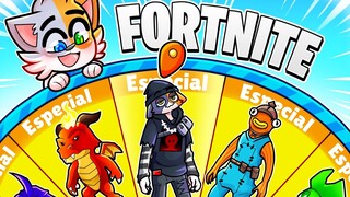 STUMBLE GUYS con *SKINS de FORTNITE*! 😱😍 EL RETO DE LAS SKINS 😳  - Gatoronron