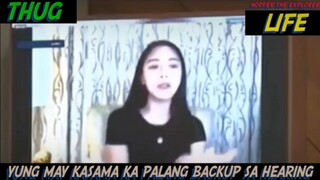Kim chu back up sa senado