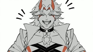 [Genshin Impact/Tulisan Tangan] ⚡Raja Hantu yang Cerah dan Ceria⚡