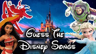Guess The Disney Songs | 2020