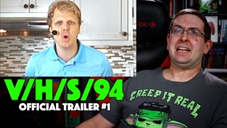 REACTION! V/H/S/94 Trailer #1 -Shudder Horror Movie 2021 - Get SHUDDER for FREE