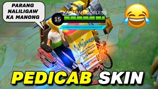 PEDICAB SKIN in Mobile Legends  🔥😱