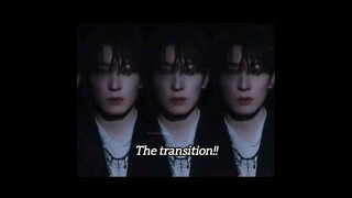 TRANSITION 😲 #seventeen #jeonghan #wonwoo