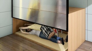 情侣两人住一起，房间太小怎么办？