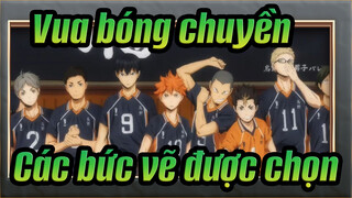 Vua bóng chuyền!! Các bức vẽ được chọn