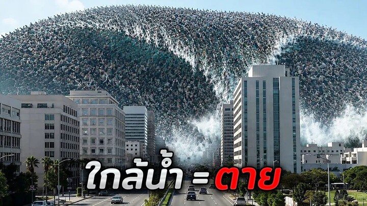 เมื่อคลื่นยักษ์พาซอมบี้หลายล้านตัวขึ้นฝั่ง..ใครอยู่ใกล้น้ำ = ตาย!! (สปอยหนัง)