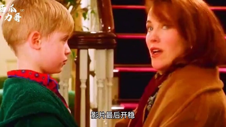 The whole family went abroad for Christmas, leaving this kid home alone, and he outsmarted two burgl