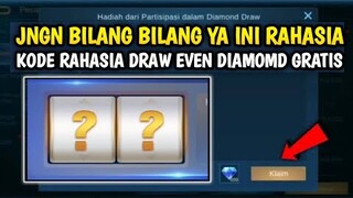 KODE RAHASIA!!! | CARA DRAW EVEN DIAMOND TERBARU 2020