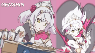 [AMV]Cutscenes made for Noelle in <Genshin Impact>