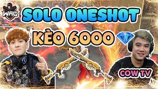 [ Garena Free Fire ] Trận đấu Oneshot M1014 Kèo 6000💎 Cực Căng Giữa Học Mõm Với Cow TV - Học Mõm