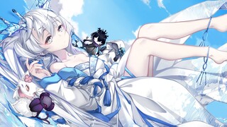 This Saint Lady is showing her cards