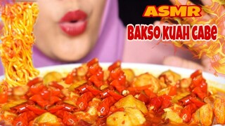 ASMR BAKSO AYAM KUAH CABE RAWIT PEDAS | ASMR indonesia