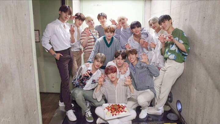 Seventeen || Tarian girl grup dari para seleb lain, yah, mending tim diplomasi aja yang muncul.