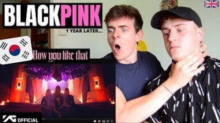 国外帅哥观看BLACKPINK《How You Like That》MV的reaction视频