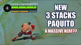 3 STACKS PAQUITO    WHAT!? | MOBILE LEGENDS