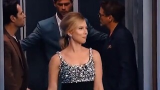 Scarlett Johansson, the Black Widow, exudes a unique queen aura when she appears!