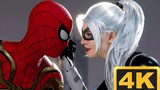 ฉากที่ Spider-Man เกือบจูบแมวดำ 4K60 FPS "Spider-Man 2018"
