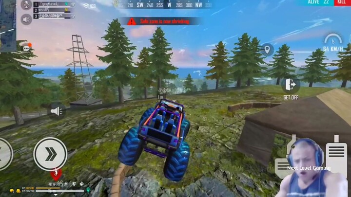 Monster Truck Exe - Free Fire Wtf Moments