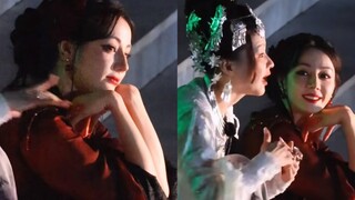 来自妈站的顶级氛围感！！灯光打在她的脸上，是谁都会心动的程度✧*