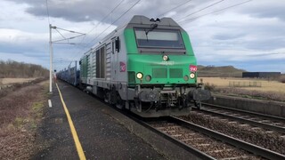 CRACKING TRAIN HORNS AND INCREDIBLY CLOSE TO TRAINS AT SPEED in Staffelfelden,France friendlyDrivers