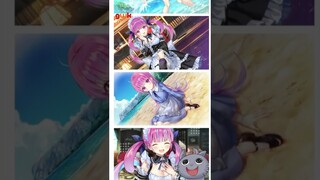 Dating Simulator Minato Aqua, Aquarium, mendapatkan detail baru! #vtuber  #minatoaqua #hololive