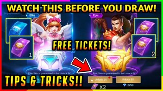 FREE DRAW!! HOW TO GET FREE EPIC SKIN In PARTY BOX EVENT | MOBILE LEGENDS