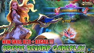 New Odette Revamp Gameplay - Mobile Legends Bang Bang