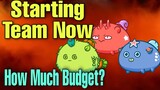 Axie Infinity Starting Team Budget | Price in Marketplace | Beginner Tips (Tagalog)
