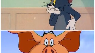 Urutan judul "Zhu Bajie Falls from the Sky" versi Tom and Jerry