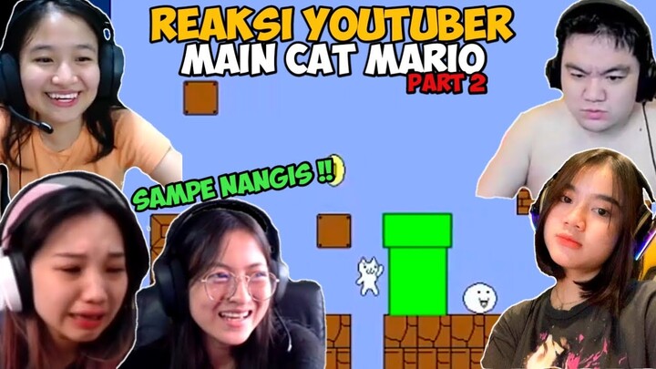 REAKSI LUCU YOUTUBER MAIN CAT MARIO (PART 2) ADA YANG SAMPE NANGIS‼️