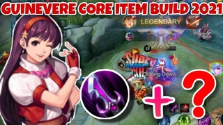 GUINEVERE CORE ITEM BUILD 2021 - ROTATION TUTORIAL - ROAD TO MYTHIC GLORY AGAIN - MOBILE LEGENDS