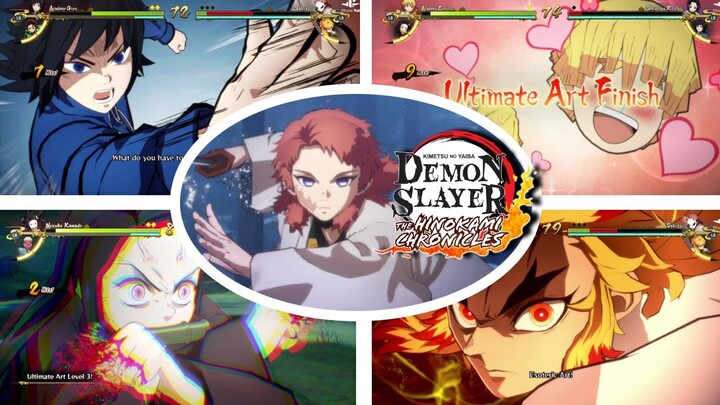 Demon Slayer | All Ultimate Art Attacks [ENG DUB]