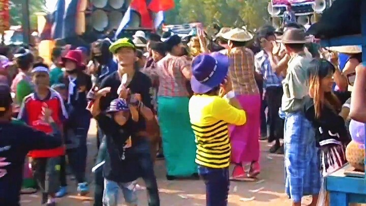 ၁၃ရရ မီးပုံပွဲ(ခ)အ်ှေဒါန် ရောသမမွှေ ဗီဒီယိုရွှေယဉ်ထော