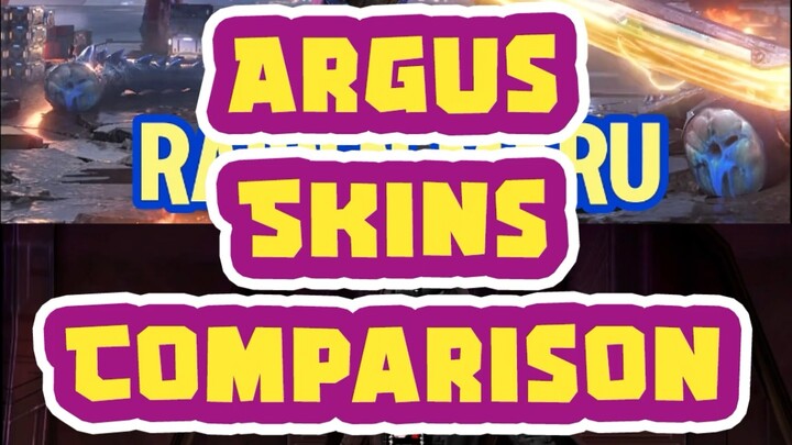 Argus - Raiden Maru collector titan skin V.S. Darth Vader Star Wars skin - Part 1