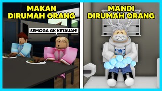 24 JAM NUMPANG DIRUMAH ORANG GAK DIKENAL!! MASUK DIEM DIEM - Roblox Brookhaven