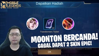 APAKAH BISA DAPAT 2 SKIN EPIC PAKAI TRANSFORMERS TIKET? MOBILE LEGENDS