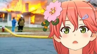 Elite Miko's BURNING Indoor BBQ!