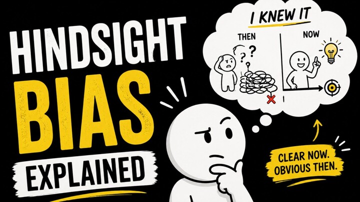"Why You Always Think You'd Have Done Better" — Hindsight Bias Deep Dive
