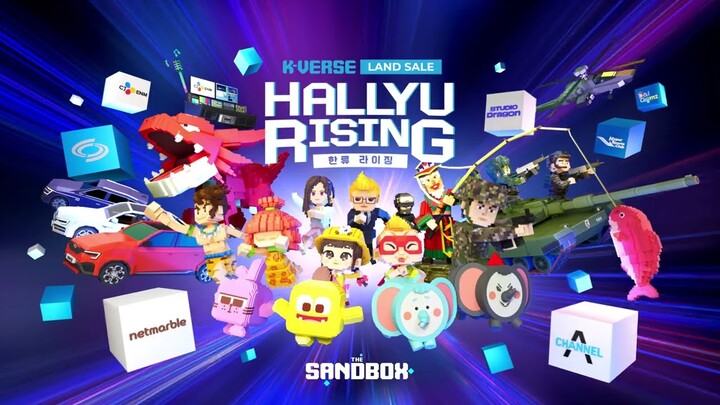 K-verse 'Hallyu Rising' LAND Sale now begins 🏠 | The Sandbox
