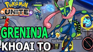 POKEMON UNITE - Lại Là Anh GRENINJA Đẹp Trai Khoai To Gánh Còng Lưng Top Game Android Ios - Thành EJ