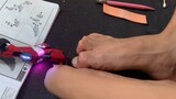 Paint with pen, add lights