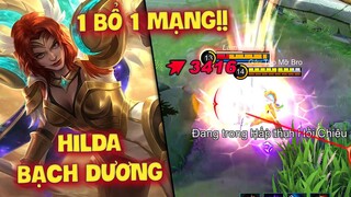 MLBB | HILDA BẠCH DƯƠNG: XẢ STRESS CỰC BÁ MÙA 18! 1 BỔ 1 MẠNG, 15 PHÚT GẶT NHẸ 21 KILLS! | Tốp Mỡ