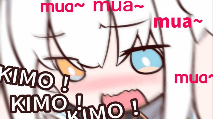 【B limit】After being hit by the barrage mua, Kimo's continuous Mea【Kagura mea】【神楽めあ】
