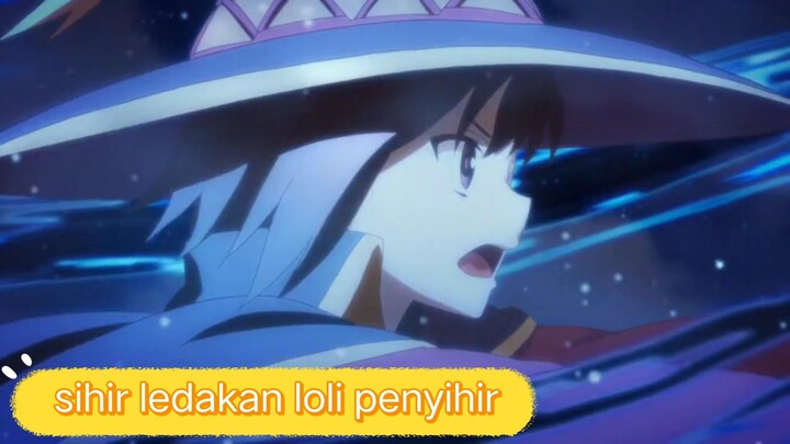 #KompetisiKreasiUnggahan4 , loli penyihir ini menunjukkan sihir ledakannya