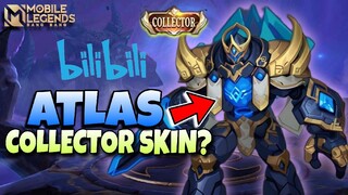 NEW ATLAS COLLECTOR SKIN 2023! | ATLAS COLLECTOR SKIN | MLBB NEW SKIN